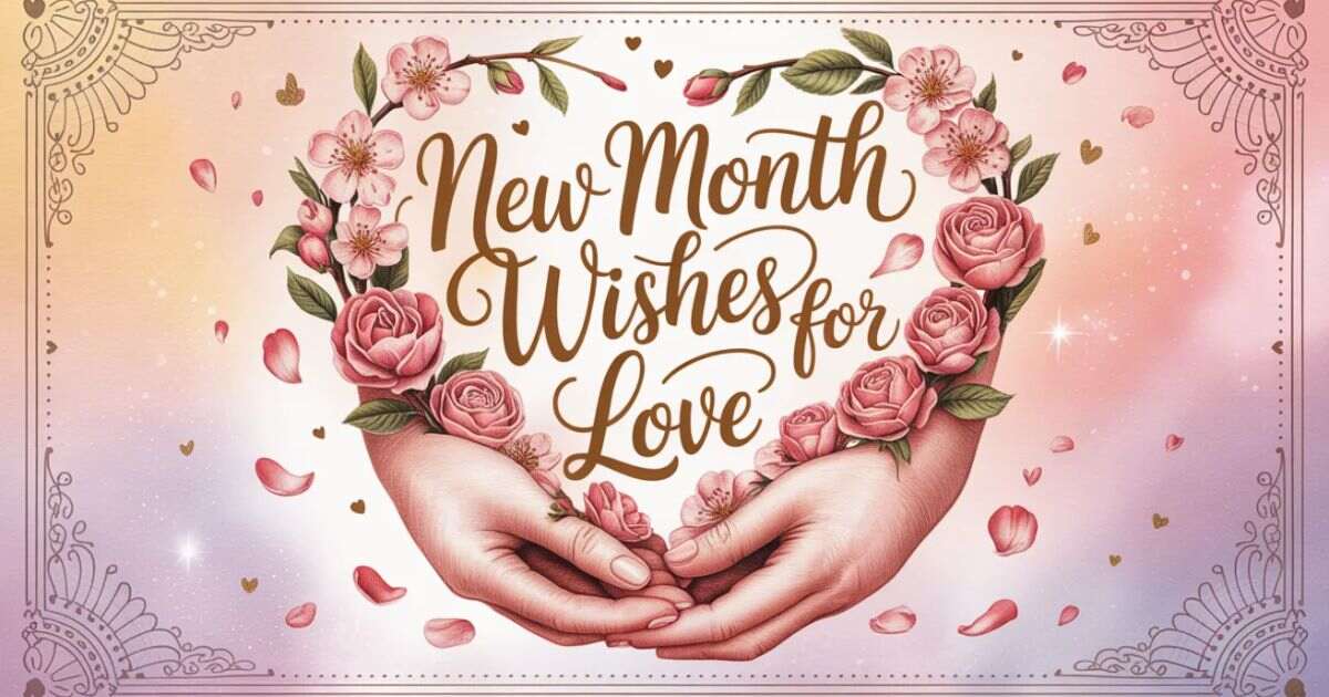new month wishes for love